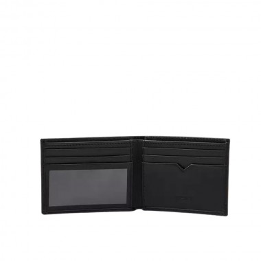 LEVIS BATWING BIFOLD ID WALLET BLACK