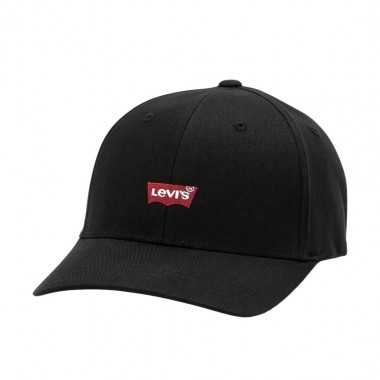 LEVI’S® HOUSEMARK FLEXFIT CAP BLACK