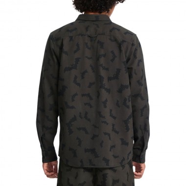 VOLCOM J.J. VILLARD LS SHIRT RINSED BLACK
