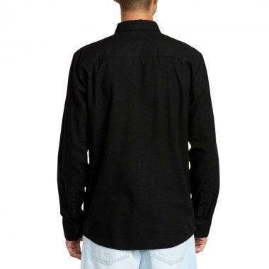 VOLCOM CADEN SOLID LS SHIRT ANTIQUE BLACK