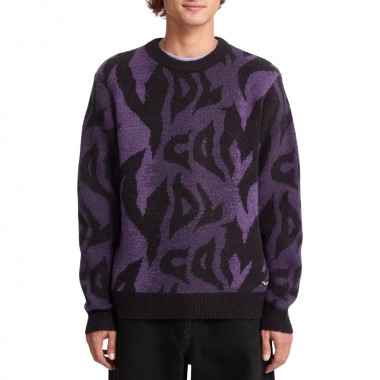 VOLCOM ANARCHIETOUR SWEATER BLACK