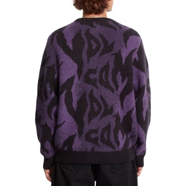 VOLCOM ANARCHIETOUR SWEATER BLACK