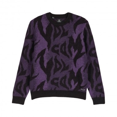 VOLCOM ANARCHIETOUR SWEATER BLACK