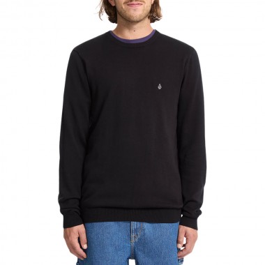 VOLCOM UPERSTAND SWEATER BLACK