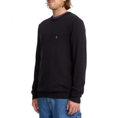VOLCOM UPERSTAND SWEATER BLACK