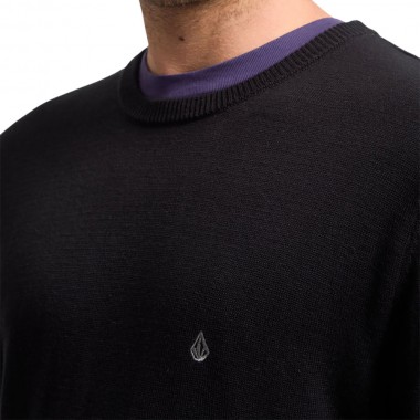 VOLCOM UPERSTAND SWEATER BLACK