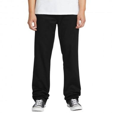 VOLCOM FRICKIN MODERN STRETCH PANTS BLACK