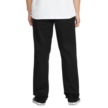 VOLCOM FRICKIN MODERN STRETCH PANTS BLACK