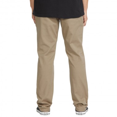 VOLCOM FRICKIN MODERN STRETCH PANTS KHAKI