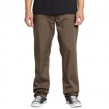 VOLCOM FRICKIN MODERN STRETCH PANTS MUSHROOM