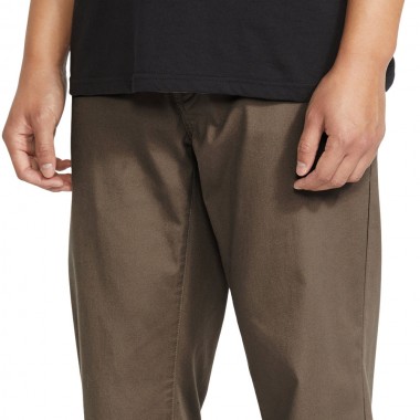 VOLCOM FRICKIN MODERN STRETCH PANTS MUSHROOM