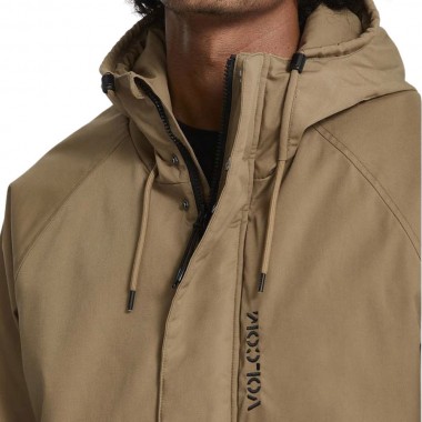 VOLCOM STOKE STONE II 10K JACKET ERMINE