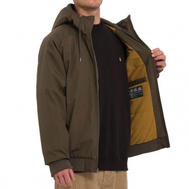 VOLCOM HERNAN 10K JACKET RINSED BLACK