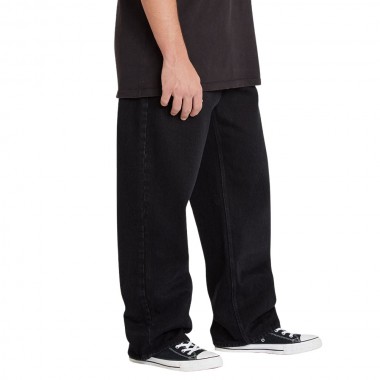 VOLCOM BILLOW DENIM PANTS BLACK