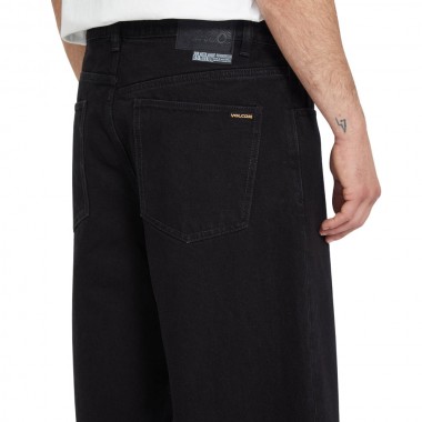 VOLCOM BILLOW DENIM PANTS BLACK