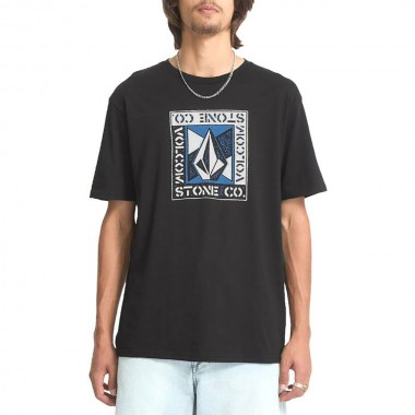 VOLCOM ANGLE IRON T-SHIRT BLACK