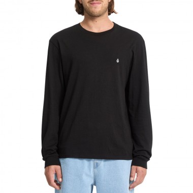 VOLCOM STONE BLANKS LS T-SHIRT BLACK