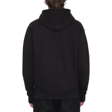 VOLCOM SINGLE STONE HOODIE BLACK