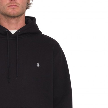 VOLCOM SINGLE STONE HOODIE BLACK