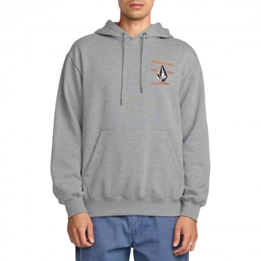 VOLCOM WORKWEAR HOODIE HEATHER GREY
