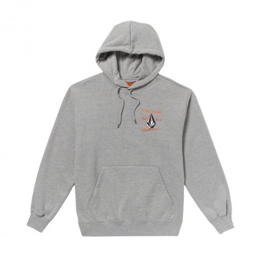 VOLCOM WORKWEAR HOODIE HEATHER GREY