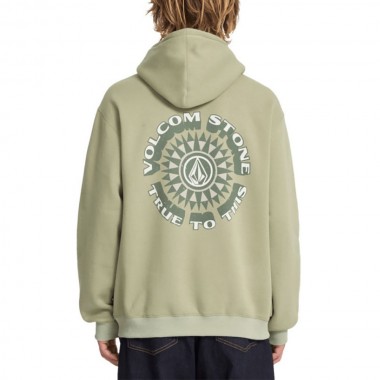 VOLCOM WATANITE HOODIE GREEN TEA