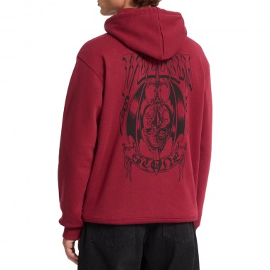 VOLCOM NODER HOODIE PEPPER RED