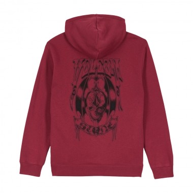 VOLCOM NODER HOODIE PEPPER RED