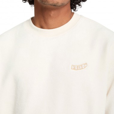 VOLCOM TOO KOOL SWEATSHIRT DIRTY WHITE