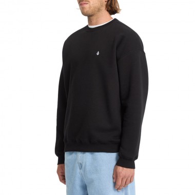 VOLCOM SINGLE STONE SWEATSHIRT BLACK