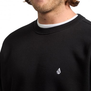 VOLCOM SINGLE STONE SWEATSHIRT BLACK
