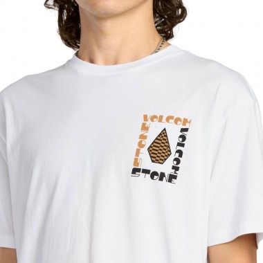 VOLCOM CORNERSTONE T-SHIRT WHITE