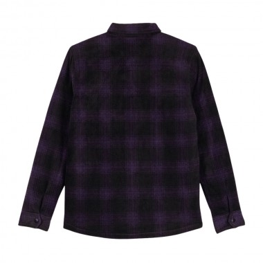 VOLCOM BOWERED FLEECE LS SHIRT DARK PURPLE