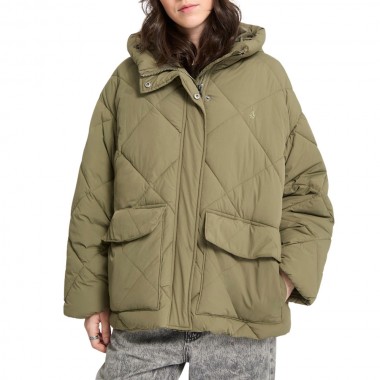VOLCOM OUT OF BOXY W PUFF JACKET WINTERMOSS
