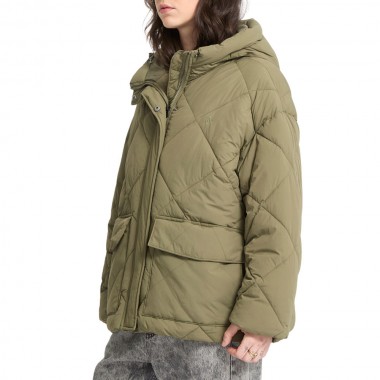 VOLCOM OUT OF BOXY W PUFF JACKET WINTERMOSS