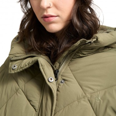 VOLCOM OUT OF BOXY W PUFF JACKET WINTERMOSS