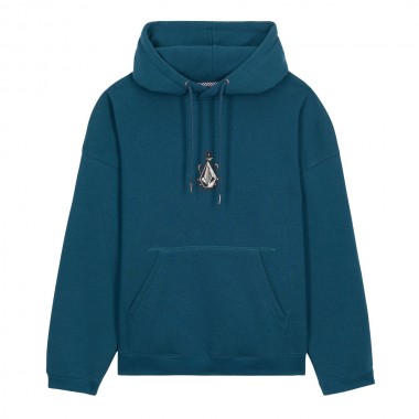 VOLCOM VADERETRO W HOODIE EMERALD GREEN