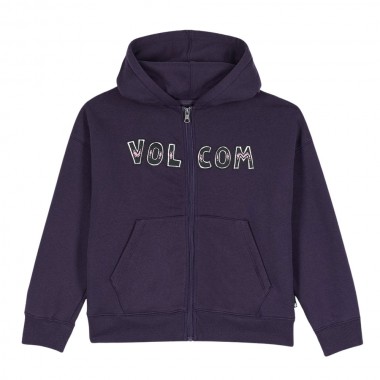VOLCOM WATANITE K ZIP HOODIE DARK PURPLE
