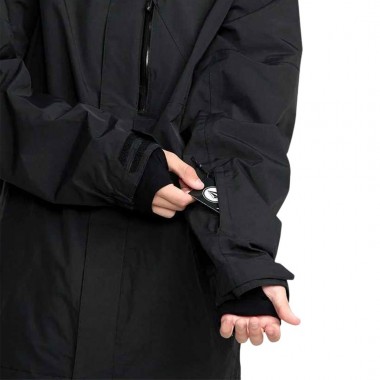 VOLCOM L INS GORE-TEX SNOW JACKET BLACK