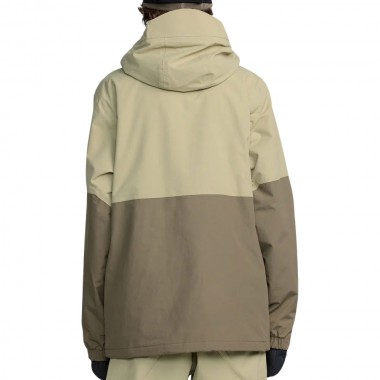 VOLCOM L INS GORE-TEX SNOW JACKET MOSS GREEN