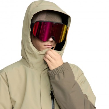 VOLCOM L INS GORE-TEX SNOW JACKET MOSS GREEN