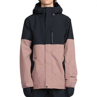 VOLCOM L INS GORE-TEX SNOW JACKET MAUVE