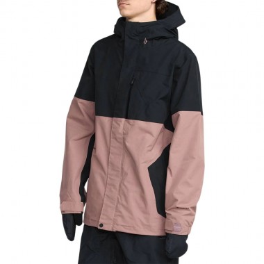 VOLCOM L INS GORE-TEX SNOW JACKET MAUVE