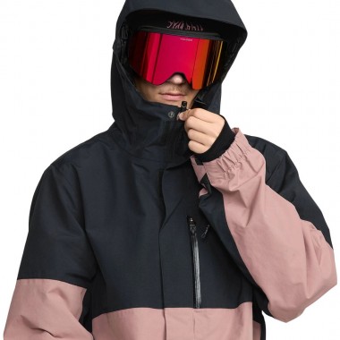 VOLCOM L INS GORE-TEX SNOW JACKET MAUVE