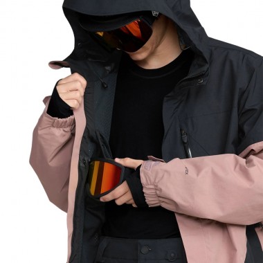 VOLCOM L INS GORE-TEX SNOW JACKET MAUVE