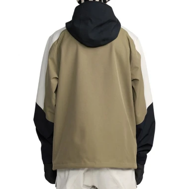 VOLCOM BRIGHTON FULL ZIP SNOW JACKET MILITARY