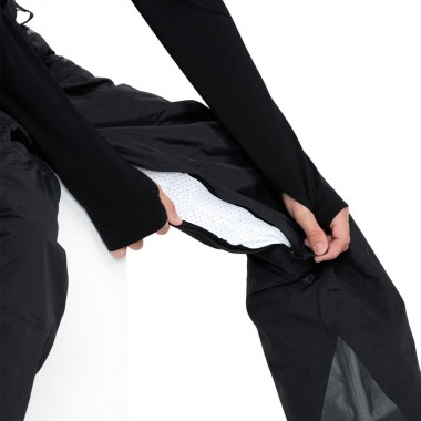 VOLCOM RAIN GORE-TEX SNOW BIB OVERALL BLACK