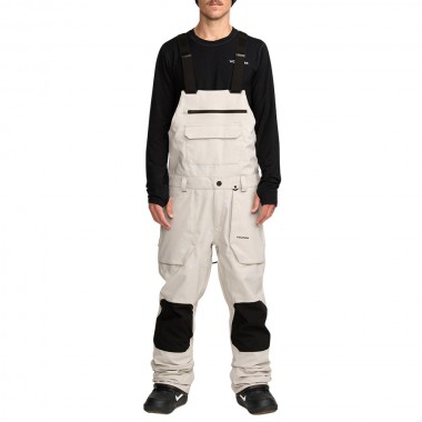VOLCOM ROAN SNOW BIB OVERALL STONE
