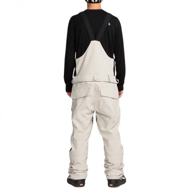 VOLCOM ROAN SNOW BIB OVERALL STONE