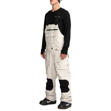 VOLCOM ROAN SNOW BIB OVERALL STONE
